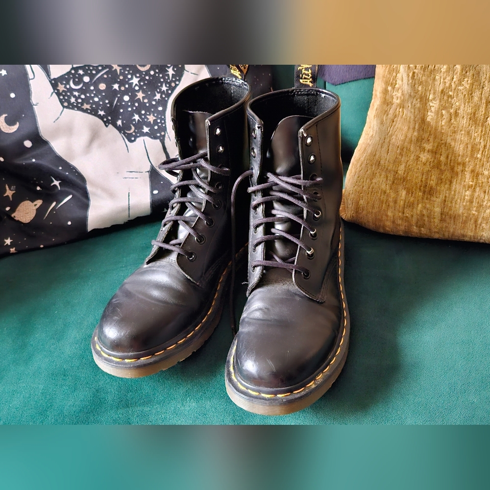 Classic Black Doc Martens size 7